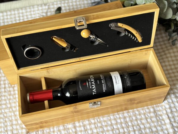 Caja regalo para vino personalizada - Imagen 4