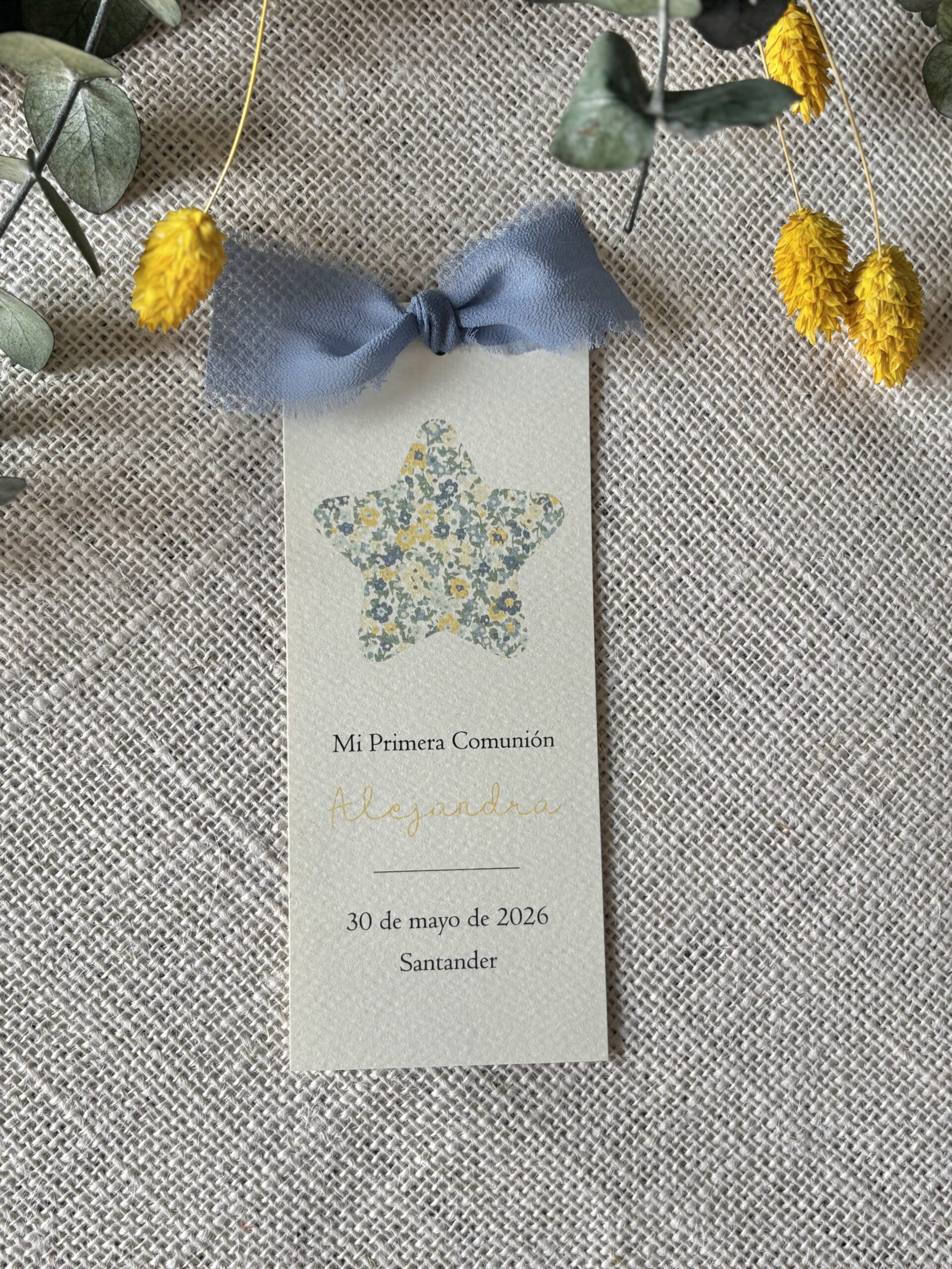 Recordatorio de Comunión clásico (1 tarjeta) - Imagen 6